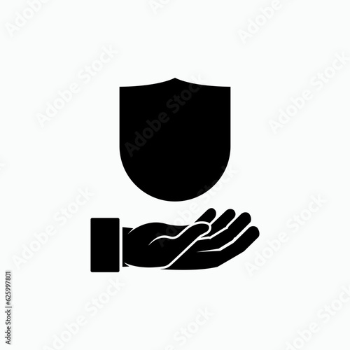 Herd Immunity Icon. Body Protection Symbol - As Simple Vector, Sign for Design and Website, Presentation or Application.
