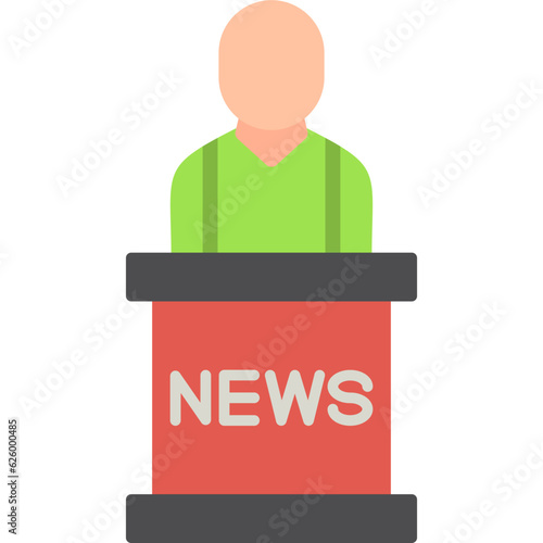 News Anchor Icon