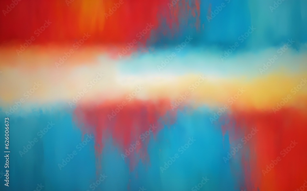 Fototapeta premium Abstract colorful background with splashes, generative ai