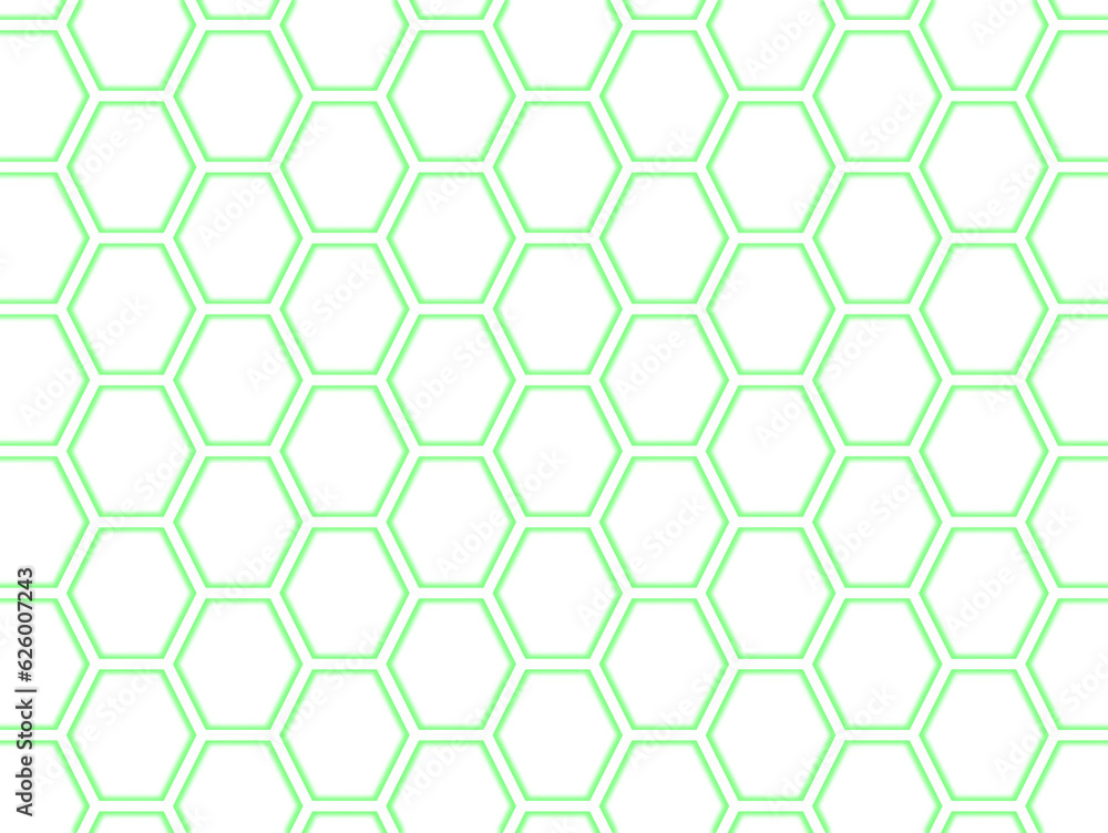 green neon hexagon seamless pattern green neon hexagon seamless pattern