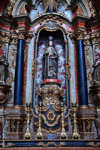 Lamego, Portugal - march 29 2022 : Our Lady of Assumption cathedral