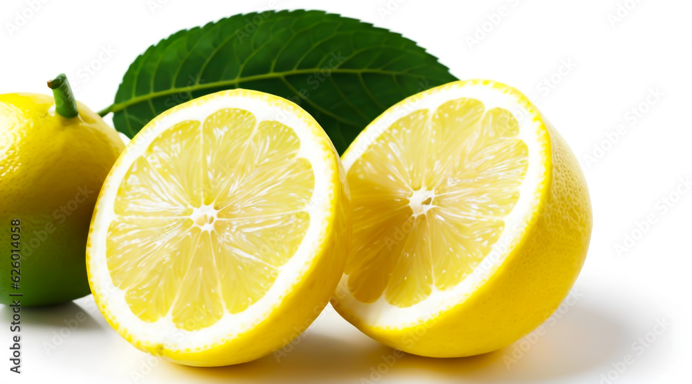 A refreshing and vibrant green lemon on a clean background A refreshing and vibrant green lemon on a clean background