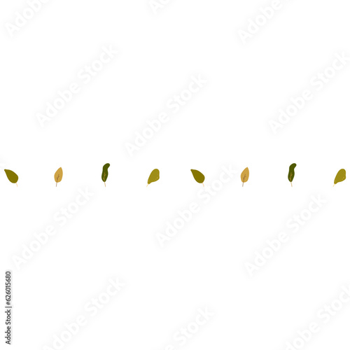 Minimal Autumn Straight Divider Line