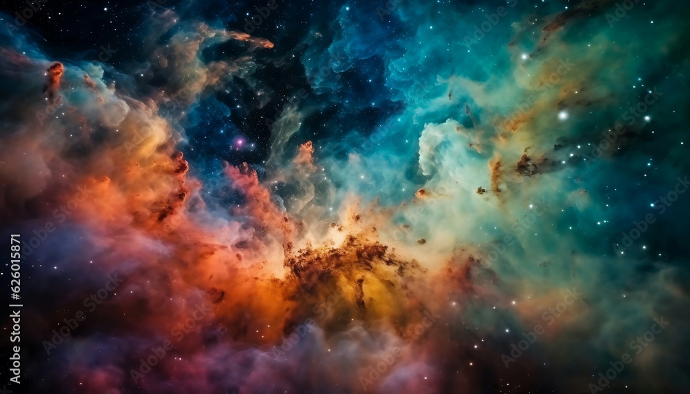 Beautiful Nebula stardust image. Galaxies and gases clouds in a deep space. Beautiful Nebula stardust image. Galaxies and gases clouds in a deep space.