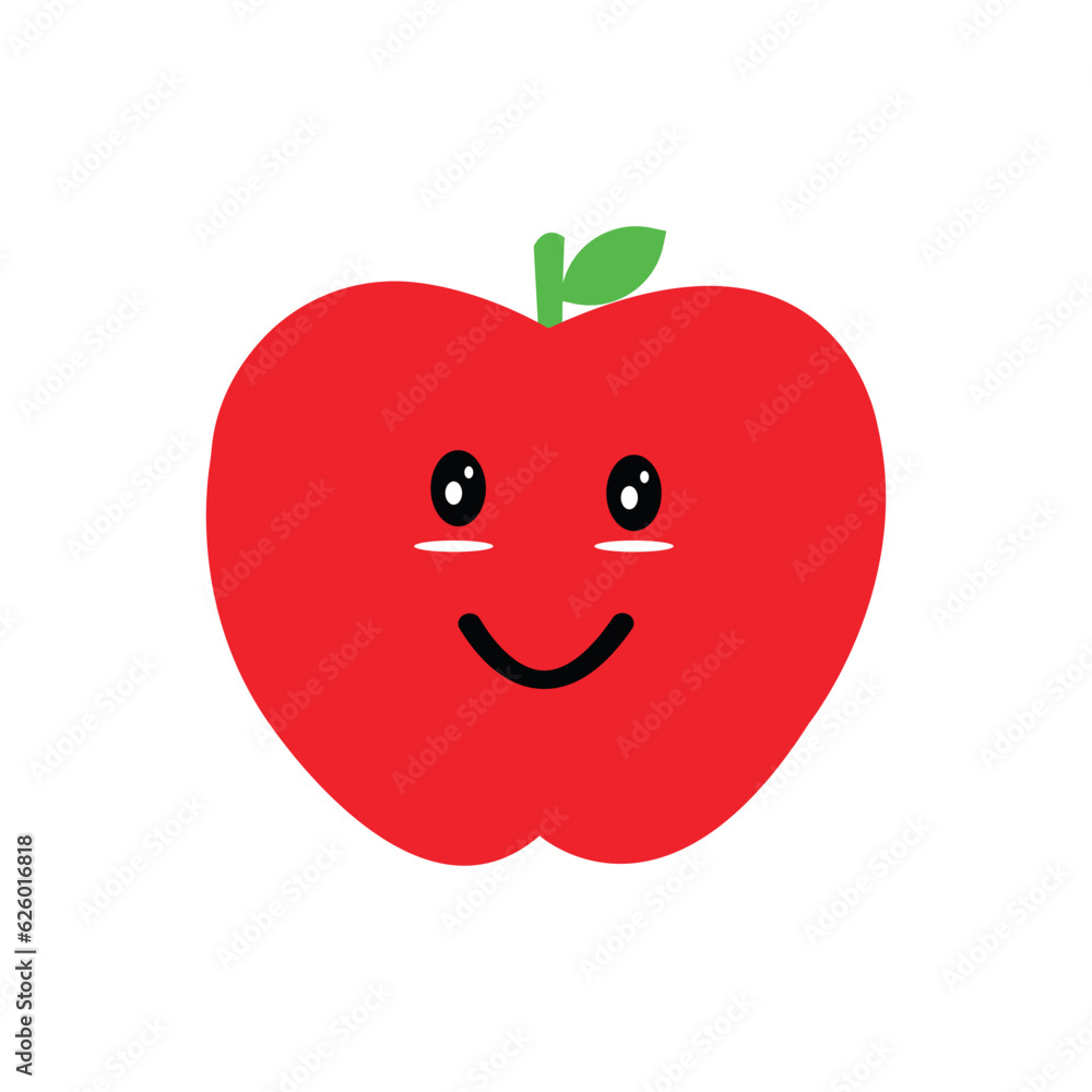 Cute Apple Doodle
