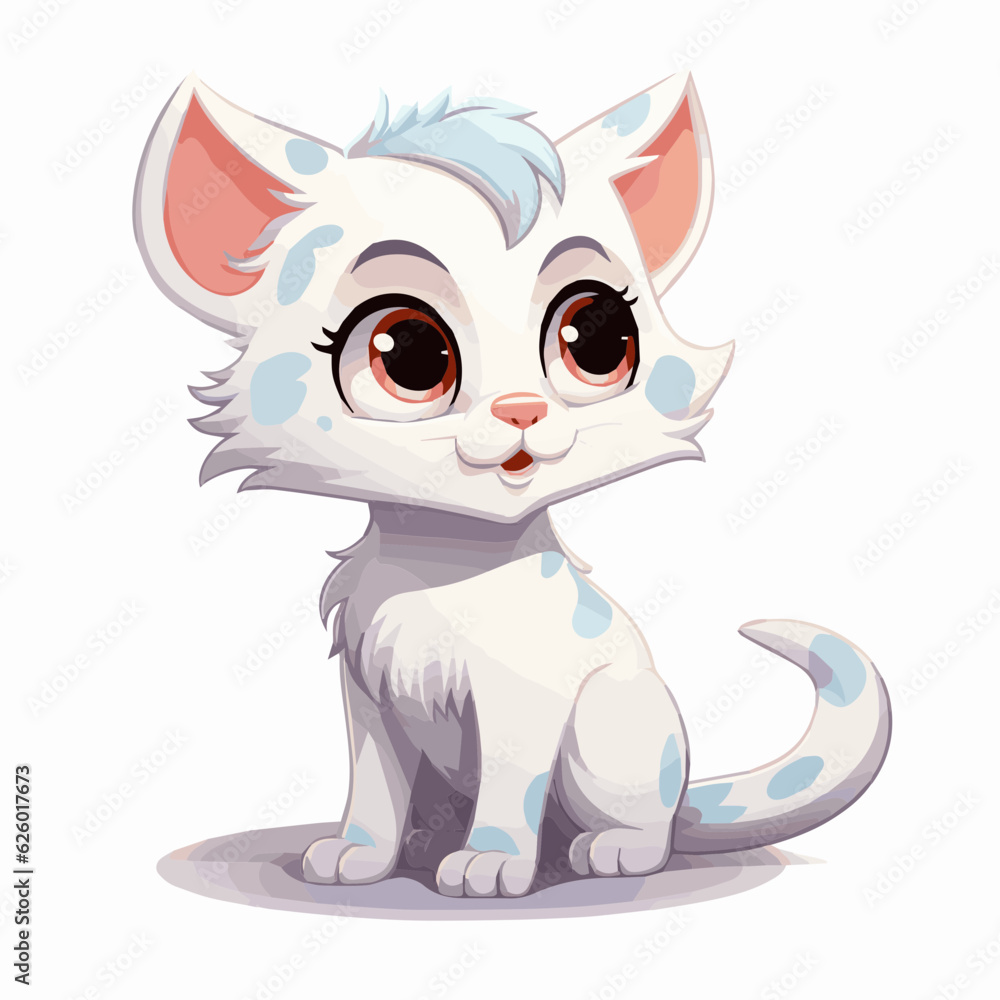 cat cartoon clipart vector white background cat cartoon clipart vector white background