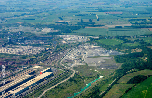 Scunthorpe Steelworks From Above