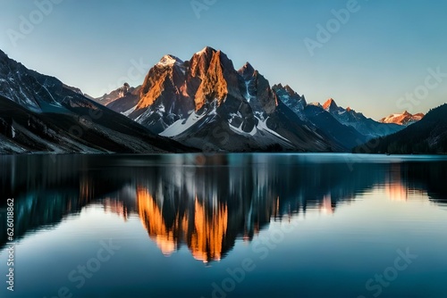 reflection of mount cook in lake © ALI