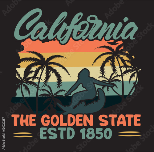 califonia t-shirt photo
