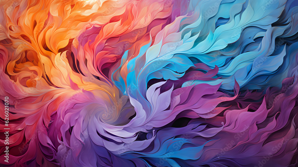 abstract colorful background. Generated Ai abstract colorful background. Generated Ai