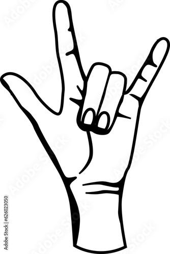 hand vector Symbol Hand Gesture