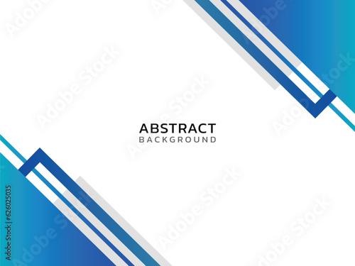 Elegant blue abstract business background design