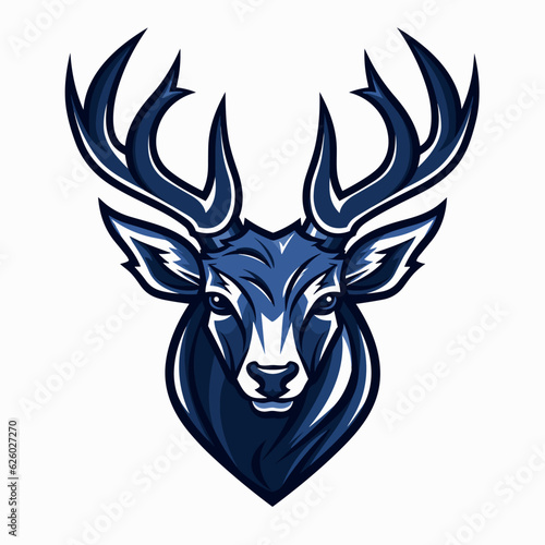 Esport vector logo deer, deer icon, deer head, vector