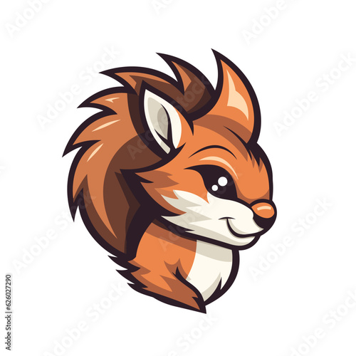 Esport vector logo squirrel, squirrel icon, squirrel head, vector