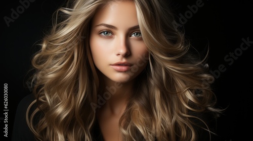 Haircare Secrets Revealed: A Woman's Gorgeous Long Hair, generative ai