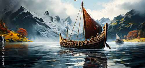 Nordic Seafarers: Historical Viking Ships