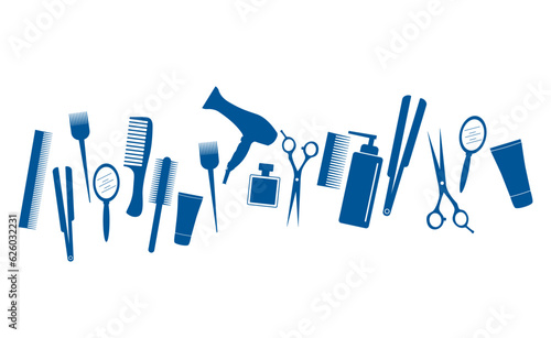 icone, silhouette,  parrucchiere, estetica, 