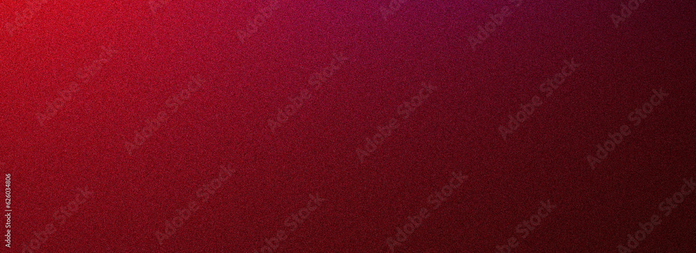 Dark Red, Maroon Rough Abstract Background for Design. Color Gradient  Glow and Bright Light Shine Template