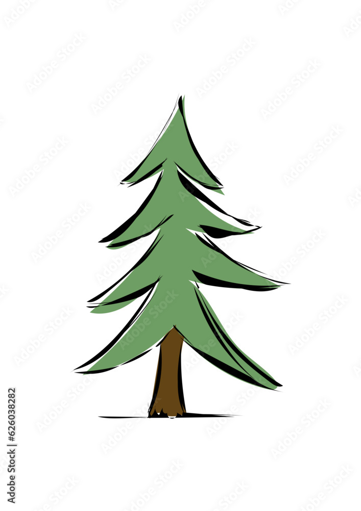 Obraz premium Tannenbaum