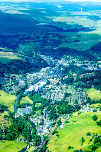 Preston Countryside Aerial View photo