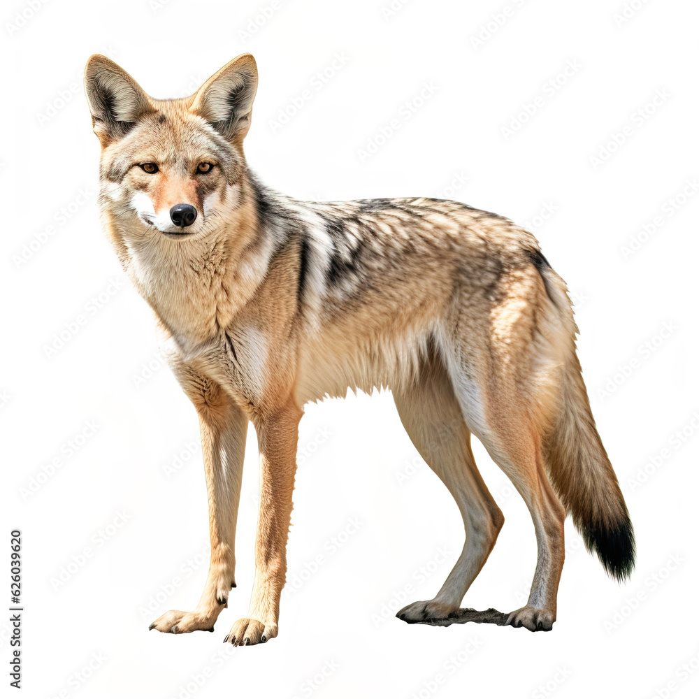 Fototapeta premium wolf isolated on white