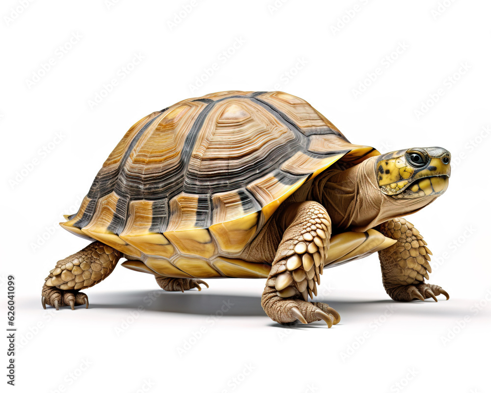 Obraz premium turtle on white background