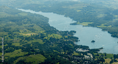 Lake Aerial View