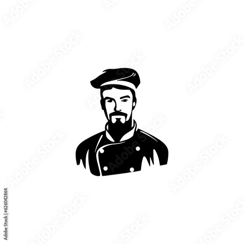 Wallpaper Mural chef silhouette illustration Torontodigital.ca