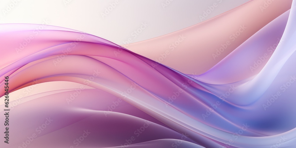 Abstract pink and purple swirl wave on white background. Flow liquid lines design element, generative ai Abstract pink and purple swirl wave on white background. Flow liquid lines design element, generative ai