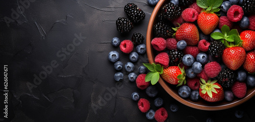 berries in a bowl