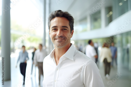 portrait of a smiling professional businessman