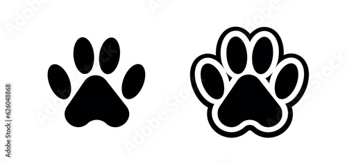 Paw Icon. Animal paw vector