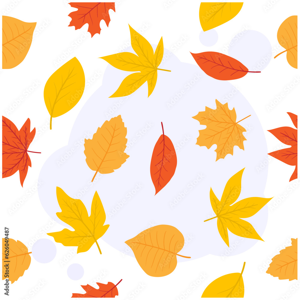 autumn leaves background, autumn, leaf, leaves, maple, fall, nature, season, vector, orange, tree, pattern, seamless, yellow, oak, foliage, plant, set, illustration, brown, color, design, collection