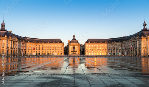  Place de la Bourse in Bordeaux , France