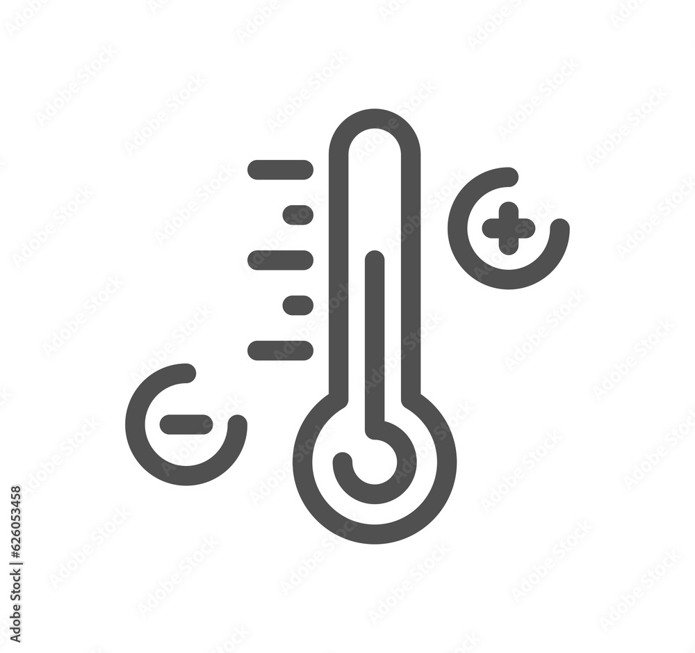 House heating related icon outline and linear symbol.