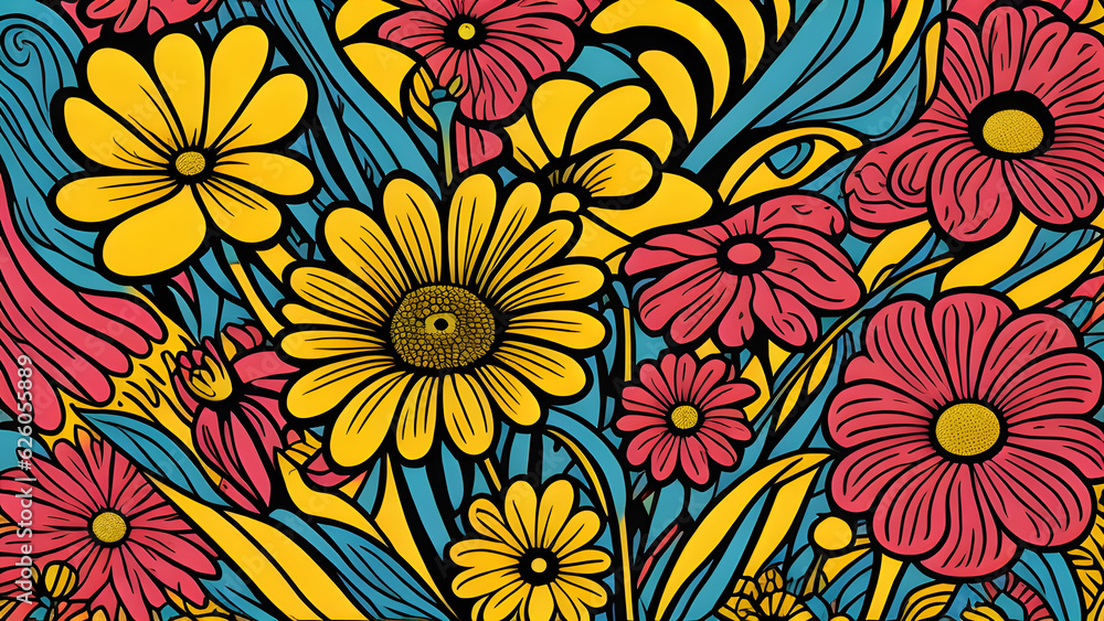 seamless floral pattern seamless floral pattern