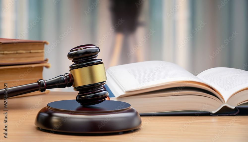 Justice, law and legal concept. Judge gavel and law books. Justice, law and legal concept. Judge gavel and law books.