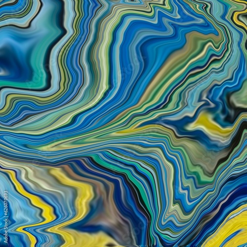 Abstract marble resin art print for fabrics and wrapping paper and textbooks and packaging and textiles