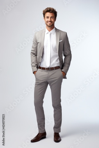 Businessman isolated.