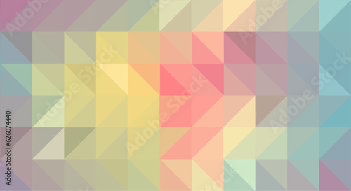 Colourful Geometric Pattern Design Background Stock Vector