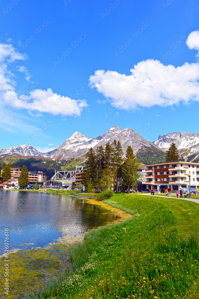 Fototapeta premium Arosa, Kanton Graubünden (Schweiz)
