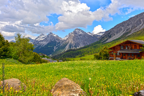 Arosa im Schweizer Kanton Graubünden photo