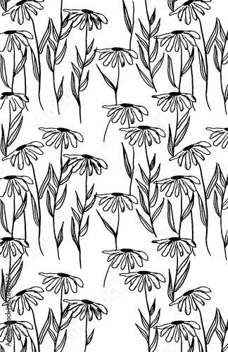 Background pattern design black and white texture