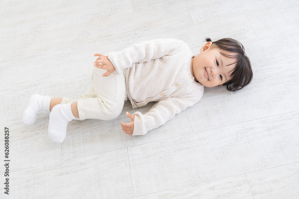 笑顔の赤ちゃん 笑顔の赤ちゃん