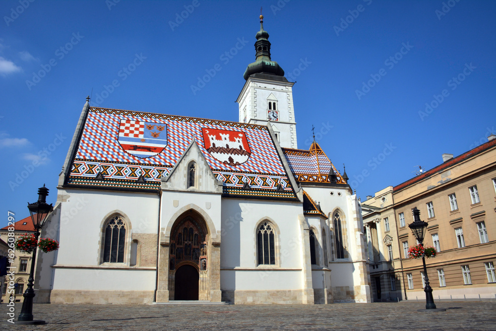 St. Mark's Church - Zagreb, Croatia St. Mark's Church - Zagreb, Croatia