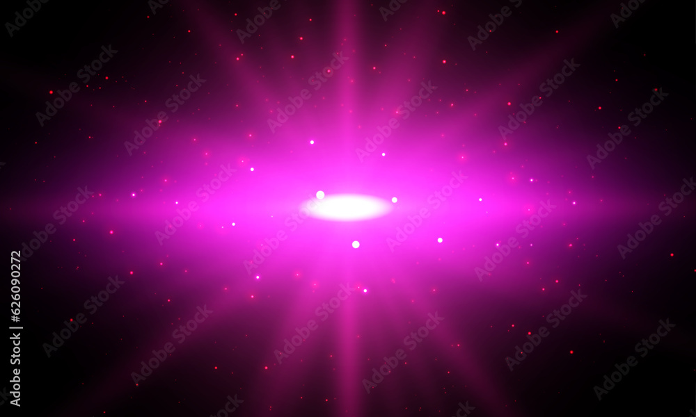 Vector black background with glowing light rays effect design vector ...