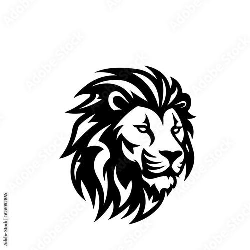 Fototapeta Naklejka Na Ścianę i Meble -  Lion svg png bundle, Lion clipart, Lion cut file, Lion King svg, Lion vector, Lion face svg, Lion head svg, Lion silhouette, Lion logo, Cricut, LION HEAD SVG, Lion Head Svg, Lion Clipart, Lion Head Sv