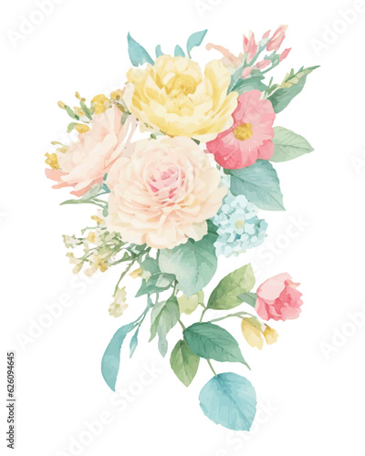 Watercolor Flower Clipart Set  Realistic Floral Illustrations for Simple and Elegant Bridal Designs  Wallpaper  Greetings  Wallpapers  Fashion