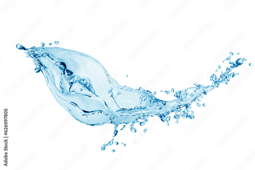 Obraz premium Water ,water splash isolated on white background, water splash,