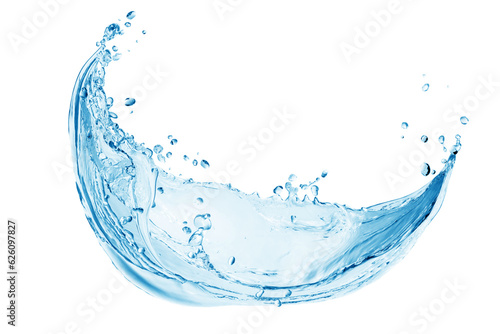 Water ,water splash isolated on white background, water splash,